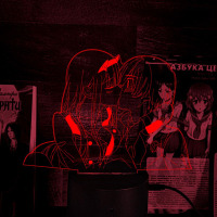 Світильник-нічник Нуль Друга і Хіро Zero Two Hiro 16 кольорів USB (28058) - вид 1 мініатюра