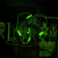 Світильник-нічник Нуль Друга і Хіро Zero Two Hiro 16 кольорів USB (28058) - вид 2 мініатюра