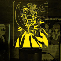 Світильник-нічник Kurosaki Ichigo Bleach 16 кольорів USB (28060) - вид 1 мініатюра