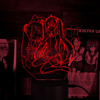 Світильник-нічник Міку Хацуне 16 кольорів USB (28063) - вид 1 мініатюра