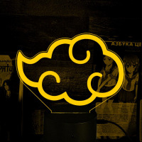 Светильник-ночник Знак Акацуки Наруто 16 цветов USB (28066) - вид 2 миниатюра