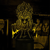 Светильник-ночник Йошикаге Кира JoJo's Bizarre Adventure Причудливые приключения ДжоДжо 16 цветов USB (28069) - вид 1 миниатюра