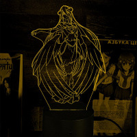 Светильник-ночник Overlord Manga Albedo 16 цветов USB (28071)