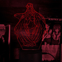 Світильник-нічник Overlord Manga Albedo 16 кольорів USB (28071) - вид 1 мініатюра