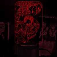 Светильник-ночник Death Note Тетрадь Смерти 16 цветов USB (28072)