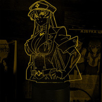 Светильник-ночник Еsdeath Akame Ga Kill 16 цветов USB (28076) - вид 1 миниатюра