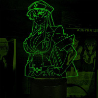 Светильник-ночник Еsdeath Akame Ga Kill 16 цветов USB (28076) - вид 2 миниатюра