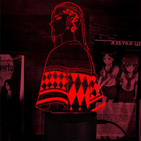 Светильник-ночник Кен Рюгудзи Токийские Мстители 16 цветов USB (28078)