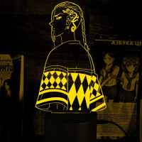 Светильник-ночник Кен Рюгудзи Токийские Мстители 16 цветов USB (28078) - вид 1 миниатюра