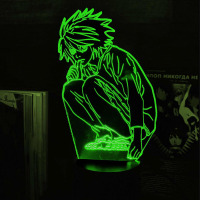 Светильник-ночник Изуку Мидория Izuku Midoriya 16 цветов USB (28081) - вид 2 миниатюра