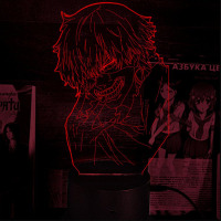 Светильник-ночник Канеки Tokyo Ghoul 16 цветов USB (28083)