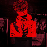 Светильник-ночник Сатору Годжо Satoru Gojo 16 цветов USB (28088) - вид 1 миниатюра