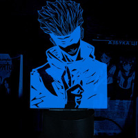 Светильник-ночник Сатору Годжо Satoru Gojo 16 цветов USB (28088) - вид 2 миниатюра