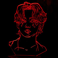 Светильник-ночник BTS Ким Техен «V» 16 цветов USB (28090) - вид 1 миниатюра