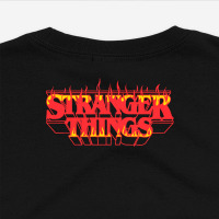 Футболка Hellfire Club Дивні дива Stranger Things чорна, принт демона, розмір XS (28142) - вид 1 мініатюра