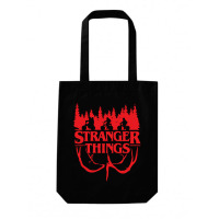 Екосумка шопер з принтом Дивні Дива Stranger Things v2 (28174)