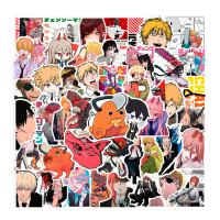 Набор стикеров Человек-бензопила Chainsaw Man v2 50 шт (28182)