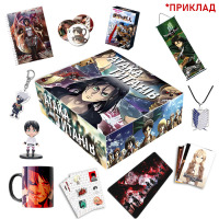 Подарунковий набір Атака на титанів з нічником Attack on Titan Large (28191) - вид 1 мініатюра