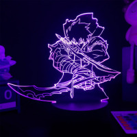 Подарунковий Набір Тільки я візьму новий рівень з нічником Solo Leveling Large (28204) - вид 1 мініатюра