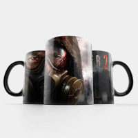 Чашка S.T.A.L.K.E.R. 2 Погляд сталкера чорна (28213) - вид 1 мініатюра