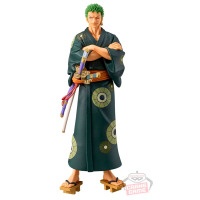 Фігурка Bandai Spirits DXF The Grandline series One Piece Wano Zoro Ван Піс Зоро 17см (28255)