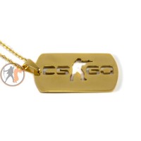 Кулон CS GO Gold - вид 1 мініатюра