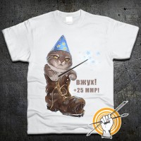 Футболка Кіт Вжух #1 - вид 1 мініатюра