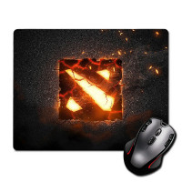 Килимок для миші лого Dota 2 220 х 180 мм (553) - вид 1 мініатюра
