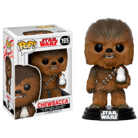 Фігурка Funko POP! Chewbacca with Porg - Star Wars (14748)