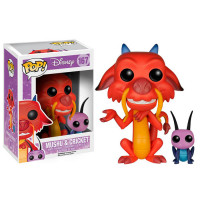 Фігурка Funko POP! Mushu и Cri-Kee - Disney (5898) - вид 1 мініатюра