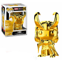 Фігурка Funko POP! Loki (Gold Chrome) - Marvel (33435) - вид 1 мініатюра