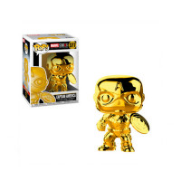 Фігурка Funko POP! Captain America (Gold Chrome) - Marvel (33515) - вид 1 мініатюра