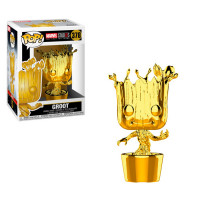 Фігурка Funko POP! Groot (Gold Chrome) - Marvel (33514) - вид 1 мініатюра