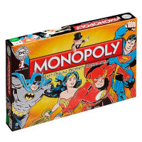 Настільна гра Монополія DC Комікси ретро - Англійська версія (024389) - вид 1 мініатюра