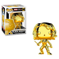 Фігурка Funko POP! Black Widow Gold (Chrome) - Marvel: Studios 10 (33516) - вид 1 мініатюра