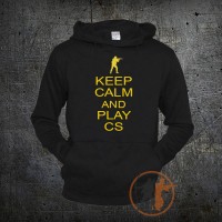 Толстовка Keep Calm and Play CS GO - вид 1 мініатюра