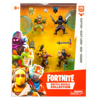 Набір фігурок Fortnite Раптор, Ворон, Рекс і Повелитель Іржі