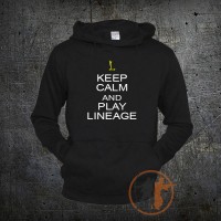 Толстовка Keep calm Lineage 2