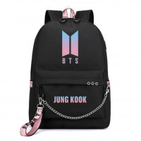 Рюкзак Jungkook Чон Чонґук БТС Чорний - BTS Black - вид 1 мініатюра