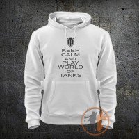 Толстовка Keep Calm World of Tanks - вид 1 мініатюра