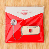 Брошка Jin - KPOP BTS Bangtan Love Yourself - вид 1 мініатюра