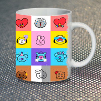 Кружка BT21 BTS Bangtan Boys БТС - вид 1 мініатюра