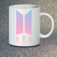 Кружка Лого BTS Bangtan Boys БТС - вид 1 мініатюра