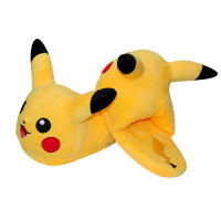 Плюшевые Тапочки Пикачу, Покемон тапки, домашние тапочки, Pokemon Открытые