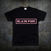 Футболка Лого Black Pink Черная 104 см (7121) - вид 1 миниатюра