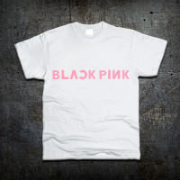 Футболка Лого Black Pink Белая 104 см (7122) - вид 1 миниатюра