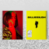 Скетчбук Біллі Айліш Billie Eilish №1 - вид 1 мініатюра