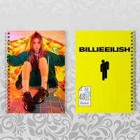Скетчбук Біллі Айліш Billie Eilish №4 - вид 1 мініатюра