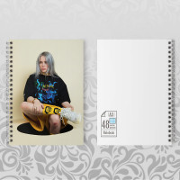 Скетчбук Біллі Айліш Billie Eilish №6 - вид 1 мініатюра