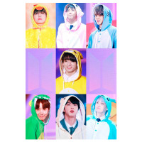 Плакат БТС BTS 1 - вид 1 мініатюра